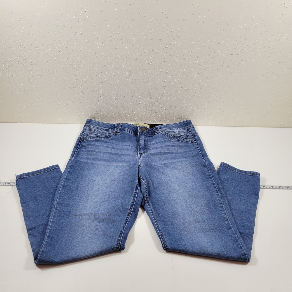 Democracy Jeans Women 14 Blue Excellent Ab Technology‎ Slimming Denim Pants